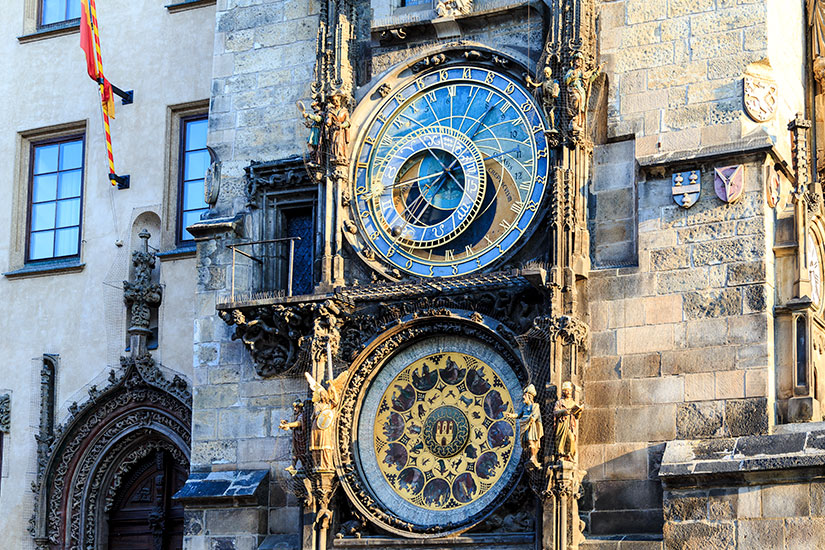 image Republique Tcheque Prague horloge astrologique  fo