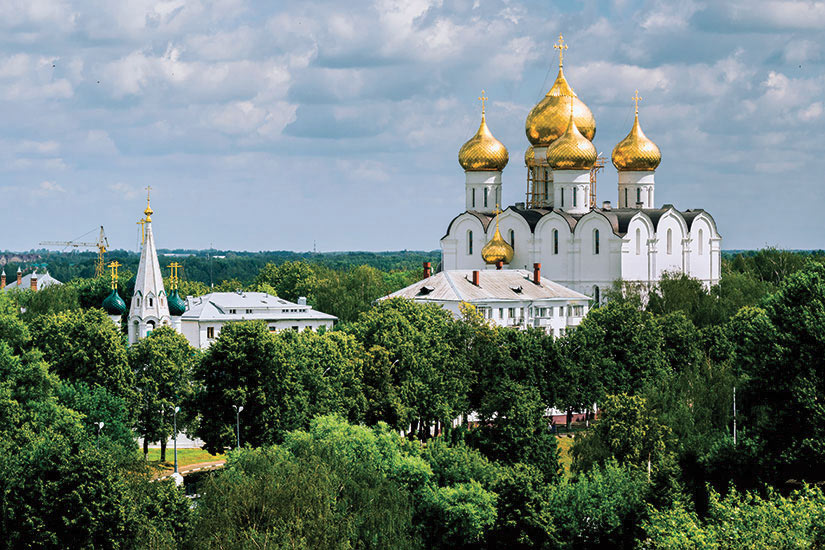 image Russie Iaroslavl Cathedrale de Assomption vierge Marie  it