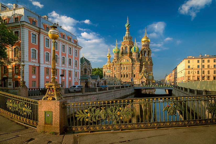 image Russie Saint Petersbourg Cathedrale Notre Sauveur  it